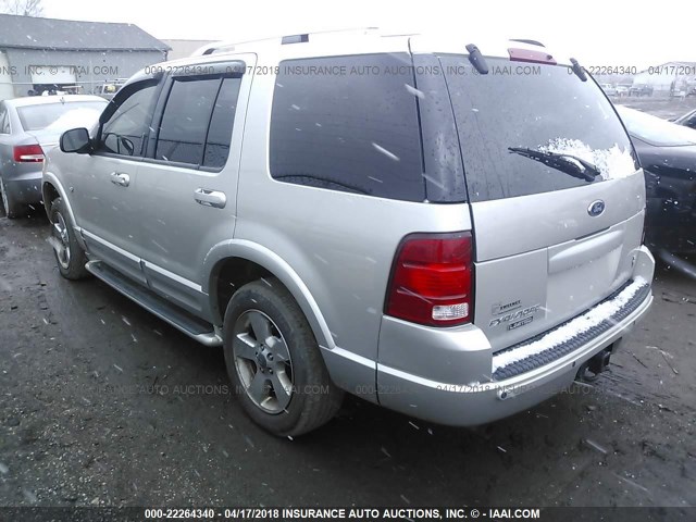 1FMZU75W73UA61310 - 2003 FORD EXPLORER LIMITED 银色 照片 3
