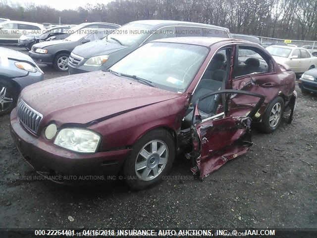 KNAGD128135245132 - 2003 KIA OPTIMA LX/SE RED photo 2