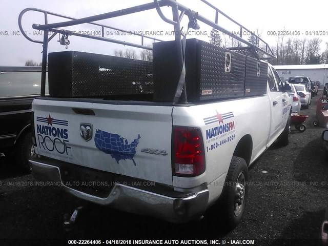 3C6TR5HT8DG513682 - 2013 RAM 2500 ST WHITE photo 4
