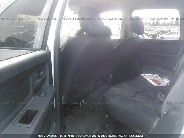 3C6TR5HT8DG513682 - 2013 RAM 2500 ST WHITE photo 8