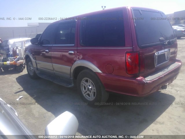 5LMPU28L0WLJ37940 - 1998 LINCOLN NAVIGATOR 红色 照片 3