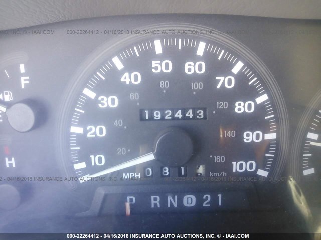 5LMPU28L0WLJ37940 - 1998 LINCOLN NAVIGATOR 红色 照片 7