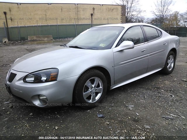 2G2WP552171121037 - 2007 PONTIAC GRAND PRIX Gümüş foto 2