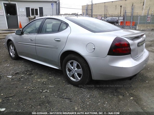 2G2WP552171121037 - 2007 PONTIAC GRAND PRIX Gümüş foto 3