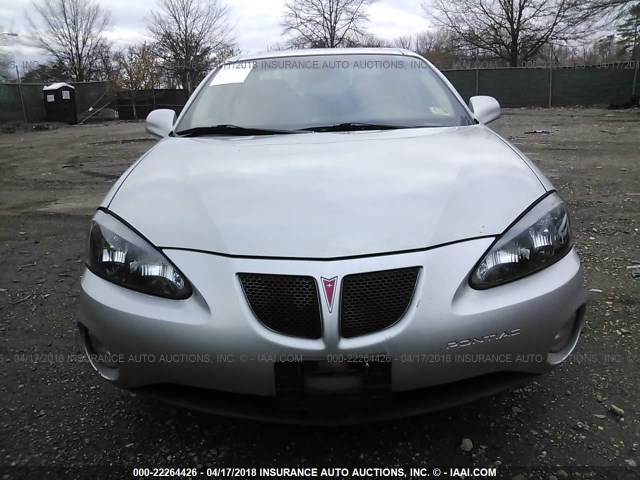 2G2WP552171121037 - 2007 PONTIAC GRAND PRIX Gümüş foto 6