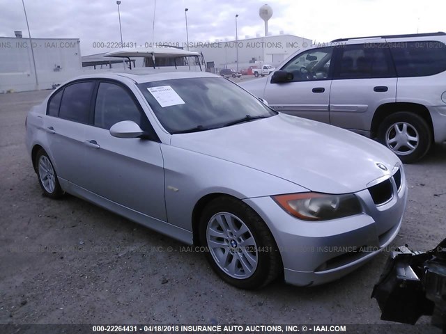 WBAVB17586NK39263 - 2006 BMW 325 I AUTOMATIC GRAY photo 1