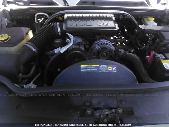 1J8HG48K56C252502 - 2006 JEEP COMMANDER SILVER photo 10