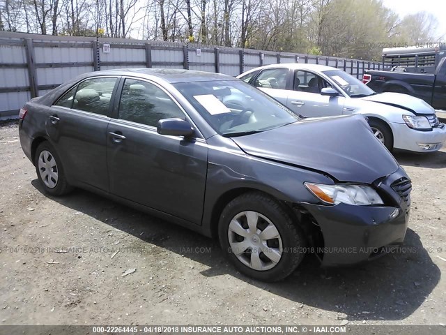 4T1BE46K07U146617 - 2007 TOYOTA CAMRY NEW GENERAT CE/LE/XLE/SE GRAY photo 1