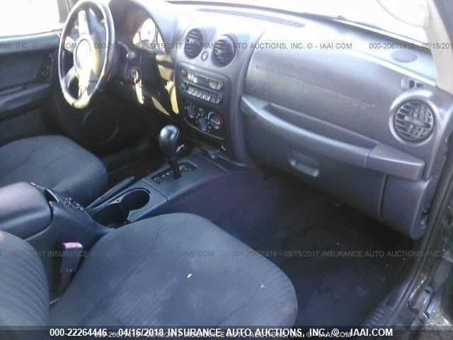 1J4GL48KX4W313928 - 2004 JEEP LIBERTY SPORT 黑色 照片 5