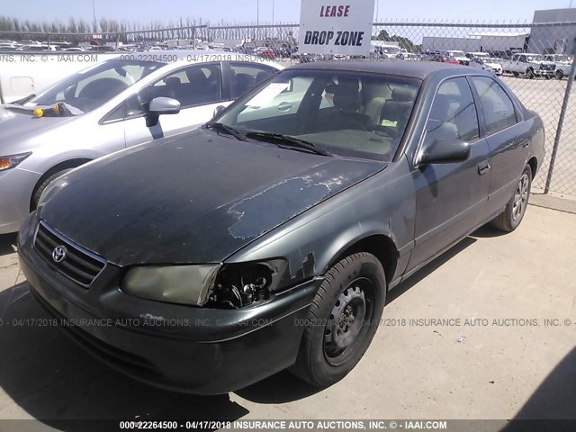 4T1BG22K41U853490 - 2001 TOYOTA CAMRY CE/LE/XLE 绿色 照片 2