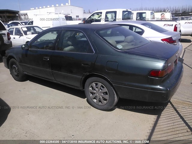 4T1BG22K41U853490 - 2001 TOYOTA CAMRY CE/LE/XLE 绿色 照片 3