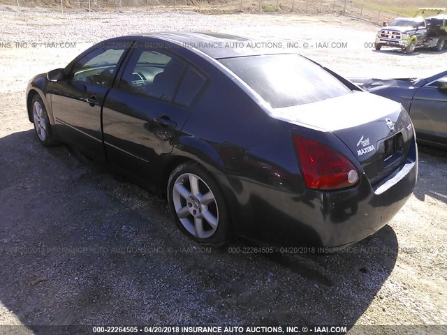 1N4BA41E36C810064 - 2006 NISSAN MAXIMA SE/SL BLUE photo 3