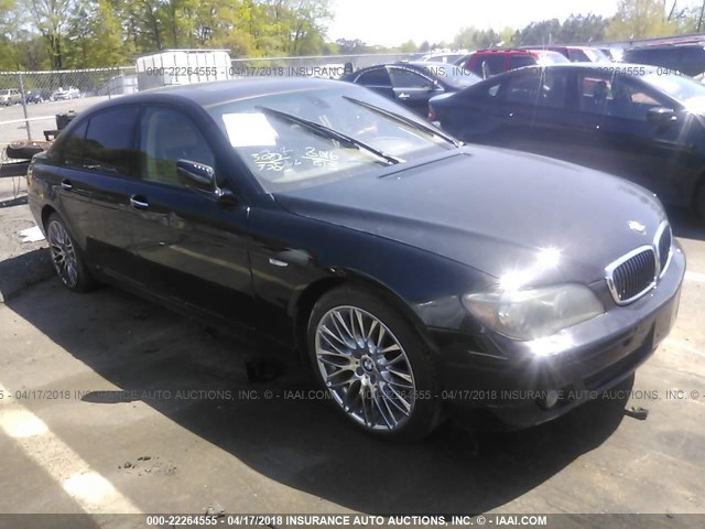 WBAHN83578DT80515 - 2008 BMW 750 LI BLACK photo 1