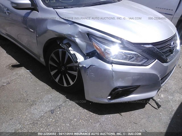 1N4AL3AP7JC101373 - 2018 NISSAN ALTIMA 2.5/S/SV/SL/SR SILVER photo 6