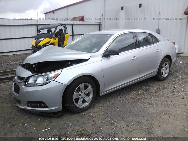 1G11B5SA4GF110471 - 2016 CHEVROLET MALIBU LIMITED LS SILVER photo 2