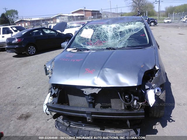 3N1AB61E98L659451 - 2008 NISSAN SENTRA 2.0/2.0S/2.0SL GRAY photo 6