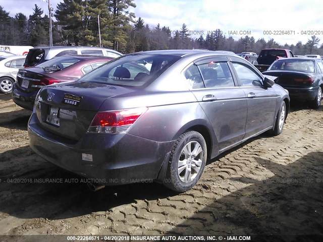 1HGCP26499A193854 - 2009 HONDA ACCORD LXP GRAY photo 4