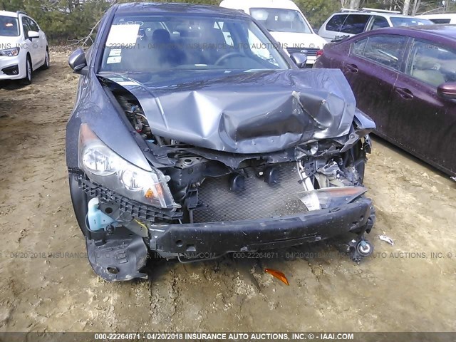 1HGCP26499A193854 - 2009 HONDA ACCORD LXP GRAY photo 6