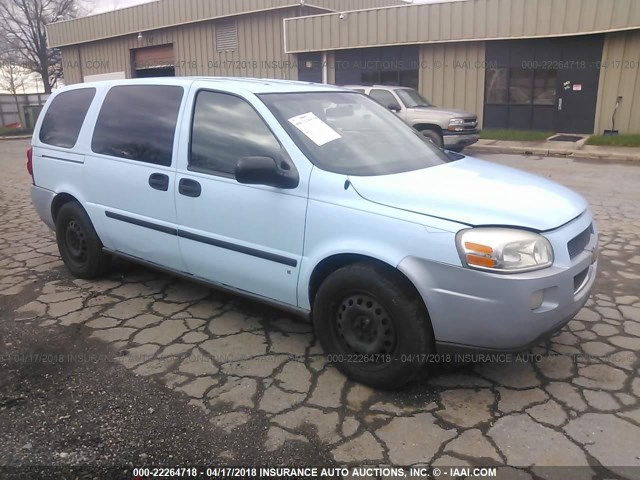 1GNDV23168D144523 - 2008 CHEVROLET UPLANDER LS BLUE photo 1