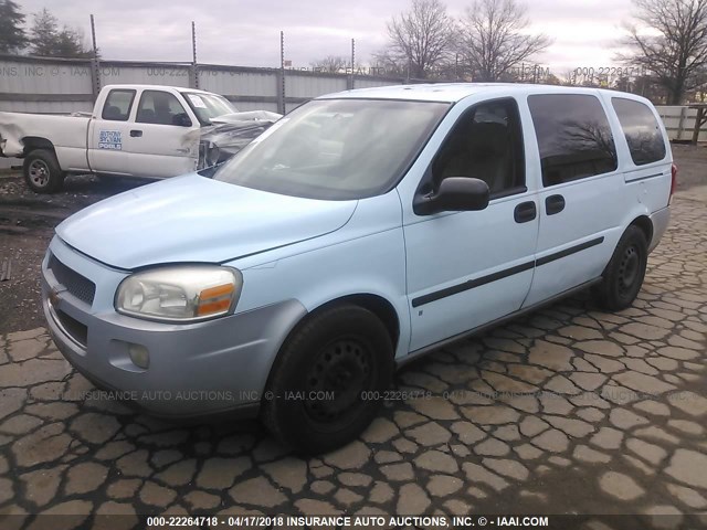 1GNDV23168D144523 - 2008 CHEVROLET UPLANDER LS BLUE photo 2