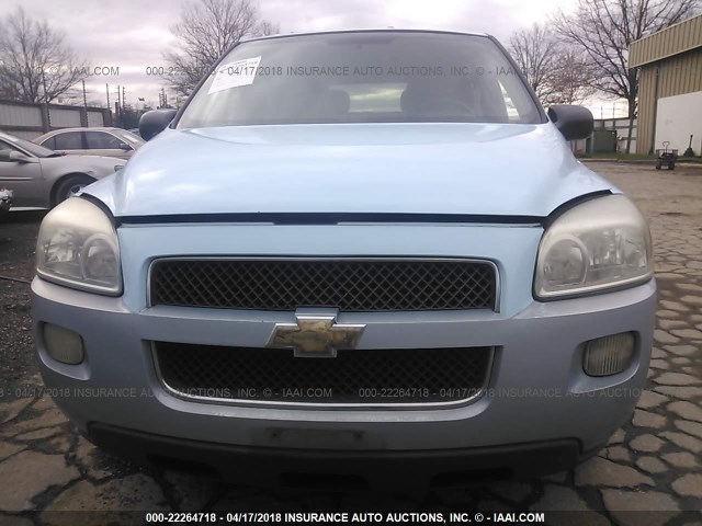 1GNDV23168D144523 - 2008 CHEVROLET UPLANDER LS BLUE photo 6