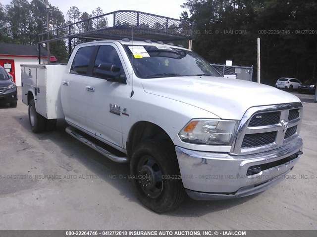 3C63RRHL0FG626682 - 2015 RAM 3500 SLT WHITE photo 1
