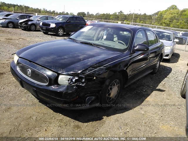 1G4HR54KX2U231125 - 2002 BUICK LESABRE LIMITED BLACK photo 6