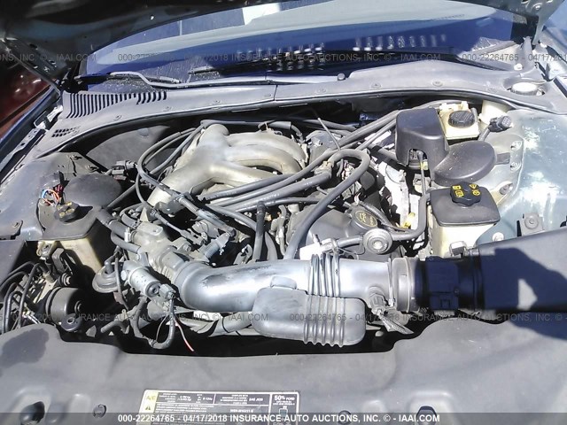 1LNHM86S01Y657412 - 2001 LINCOLN LS BLUE photo 10