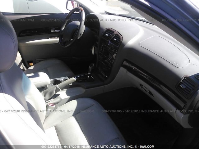 1LNHM86S01Y657412 - 2001 LINCOLN LS BLUE photo 5