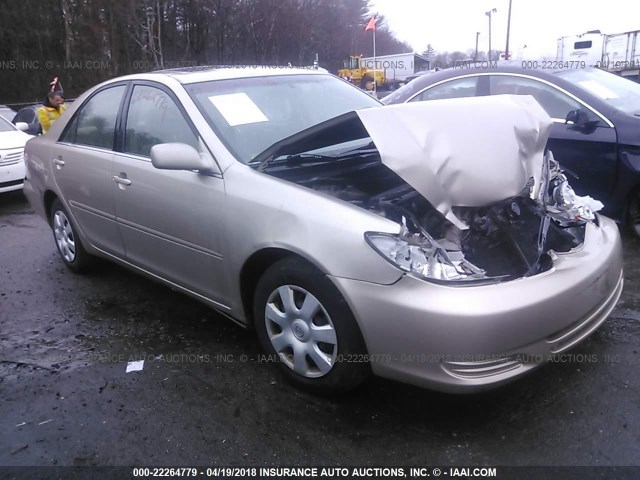 4T1BE32K82U574704 - 2002 TOYOTA CAMRY LE/XLE/SE TAN photo 1