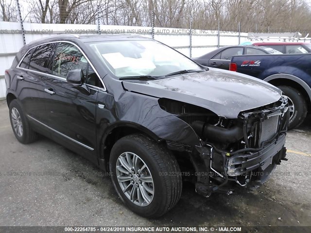 1GYKNBRS4HZ237473 - 2017 CADILLAC XT5 LUXURY GRAY photo 1