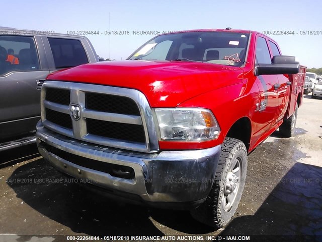 3C63R3GLXEG135551 - 2014 RAM 3500 ST RED photo 2