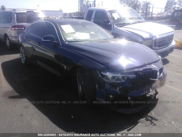 WBA4A9C53GG505779 - 2016 BMW 428 I/GRAN COUPE/SULEV Dark Blue photo 1