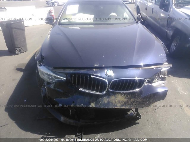 WBA4A9C53GG505779 - 2016 BMW 428 I/GRAN COUPE/SULEV Dark Blue photo 6