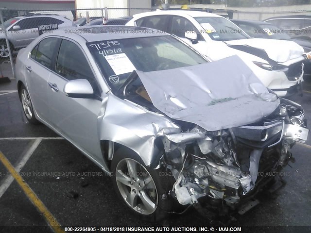 JH4CU2F63DC004877 - 2013 ACURA TSX TECH SILVER photo 1