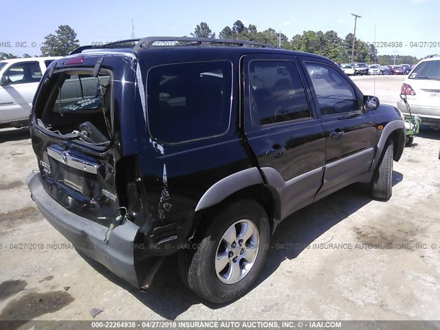 4F2YU07161KM14198 - 2001 MAZDA TRIBUTE DX 黑色 照片 4