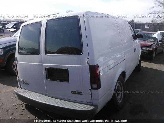 1GTDL19W3YB504404 - 2000 GMC SAFARI XT WHITE photo 4