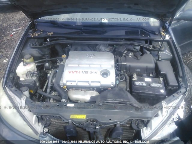 4T1BF30KX5U091980 - 2005 TOYOTA CAMRY LE/XLE/SE GREEN photo 10