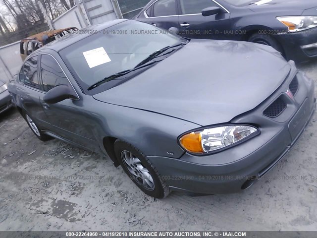 1G2NF52E84M646111 - 2004 PONTIAC GRAND AM SE1 GRAY photo 1