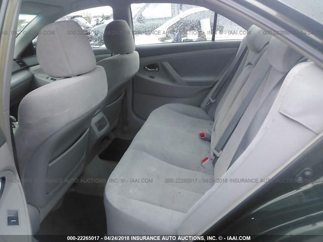 4T4BF3EK0AR021378 - 2010 TOYOTA CAMRY SE/LE/XLE GREEN photo 8