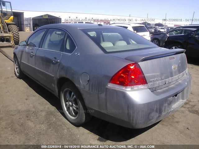 2G1WT58N169388927 - 2006 CHEVROLET IMPALA LT GRAY photo 3