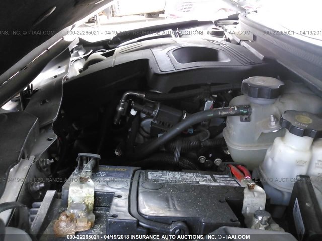 1G1ZC5EU4BF321281 - 2011 CHEVROLET MALIBU 1LT 银色 照片 10