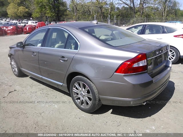 YV1952AS5B1137401 - 2011 VOLVO S80 3.2 GRAY photo 3