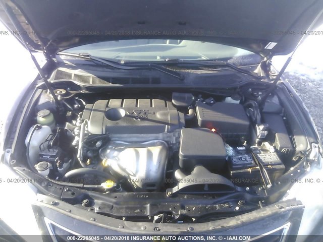 4T1BF3EK1AU083740 - 2010 TOYOTA CAMRY SE/LE/XLE 黑色 照片 10
