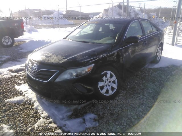 4T1BF3EK1AU083740 - 2010 TOYOTA CAMRY SE/LE/XLE 黑色 照片 2