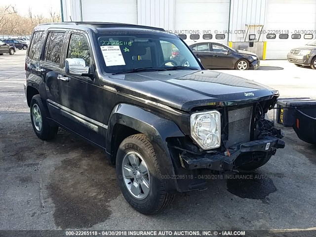 1J4PN2GK9AW160941 - 2010 JEEP LIBERTY SPORT 黑色 照片 1