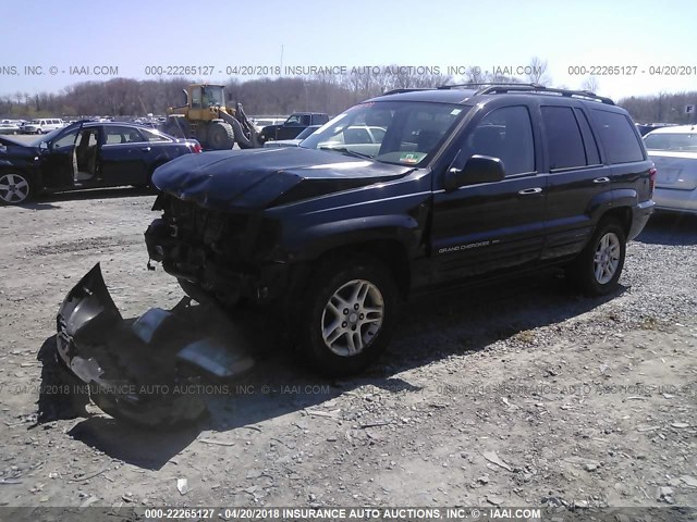 1J4GW48S54C401052 - 2004 JEEP GRAND CHEROKEE LAREDO/COLUMBIA/FREEDOM 黑色 照片 2