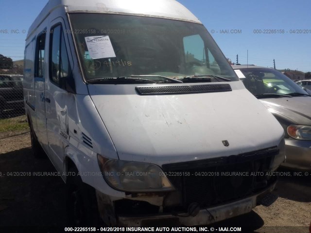 WD0PD644755789249 - 2005 DODGE SPRINTER 2500 WHITE photo 1