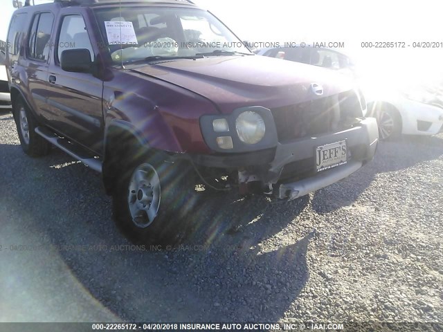 5N1ED28YX2C552506 - 2002 NISSAN XTERRA XE/SE MAROON photo 6