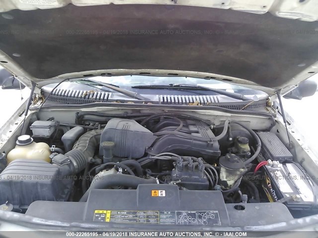 1FMZU63K83UA28259 - 2003 FORD EXPLORER XLT/XLT SPORT/NBX 白色 照片 10